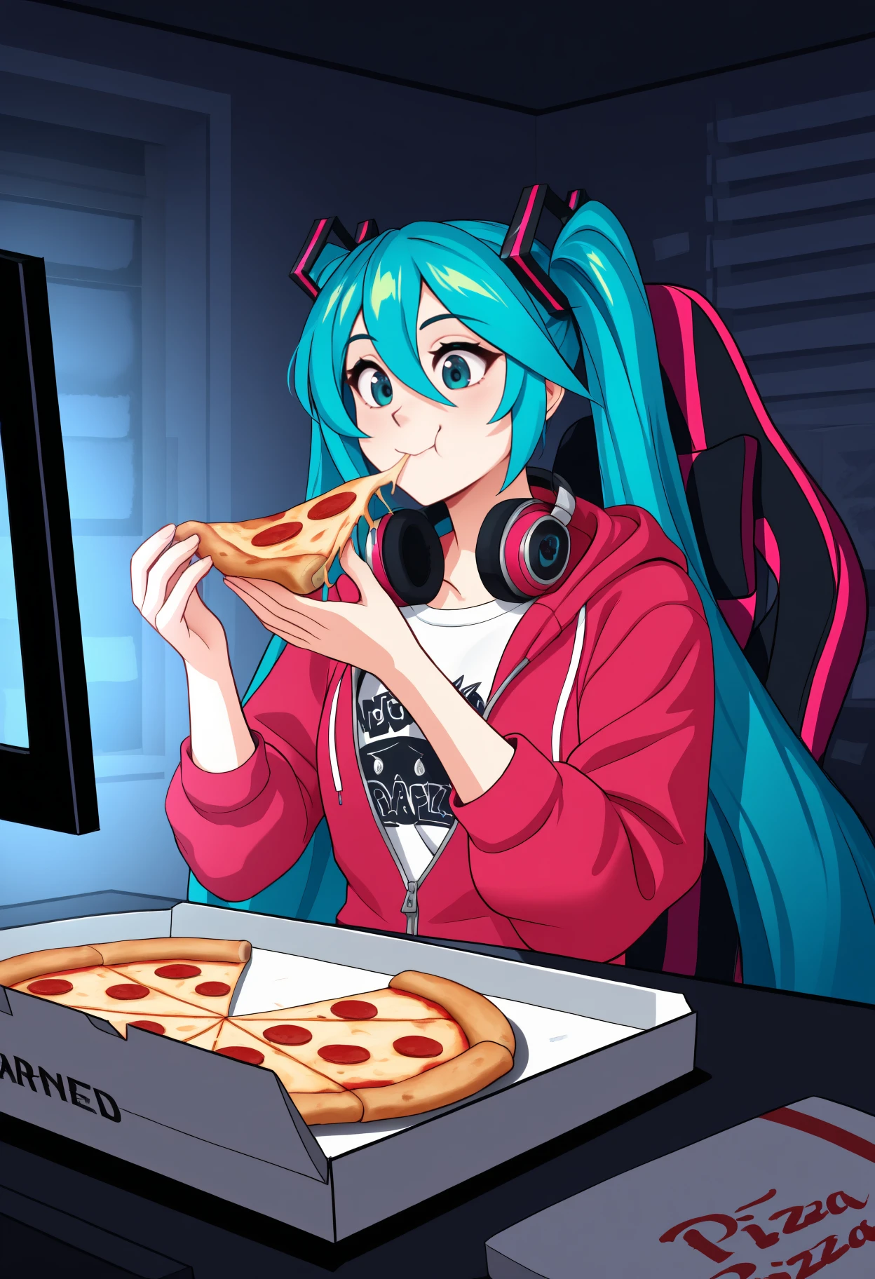 [NoobAI-XL EPS v1.1] Hatsune Miku (V6) | Vocaloid v1.0