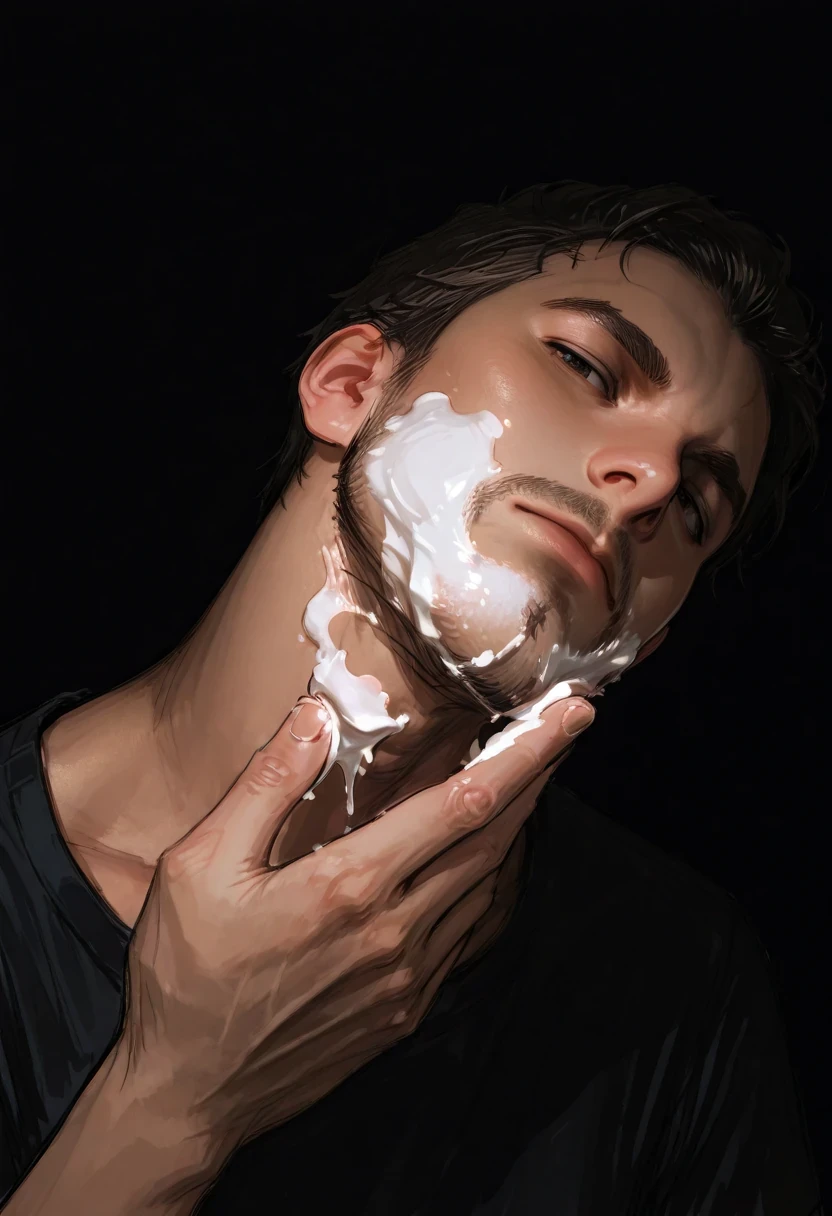 Applying Beard Cream 🌾🌾ILXL🌾🌾