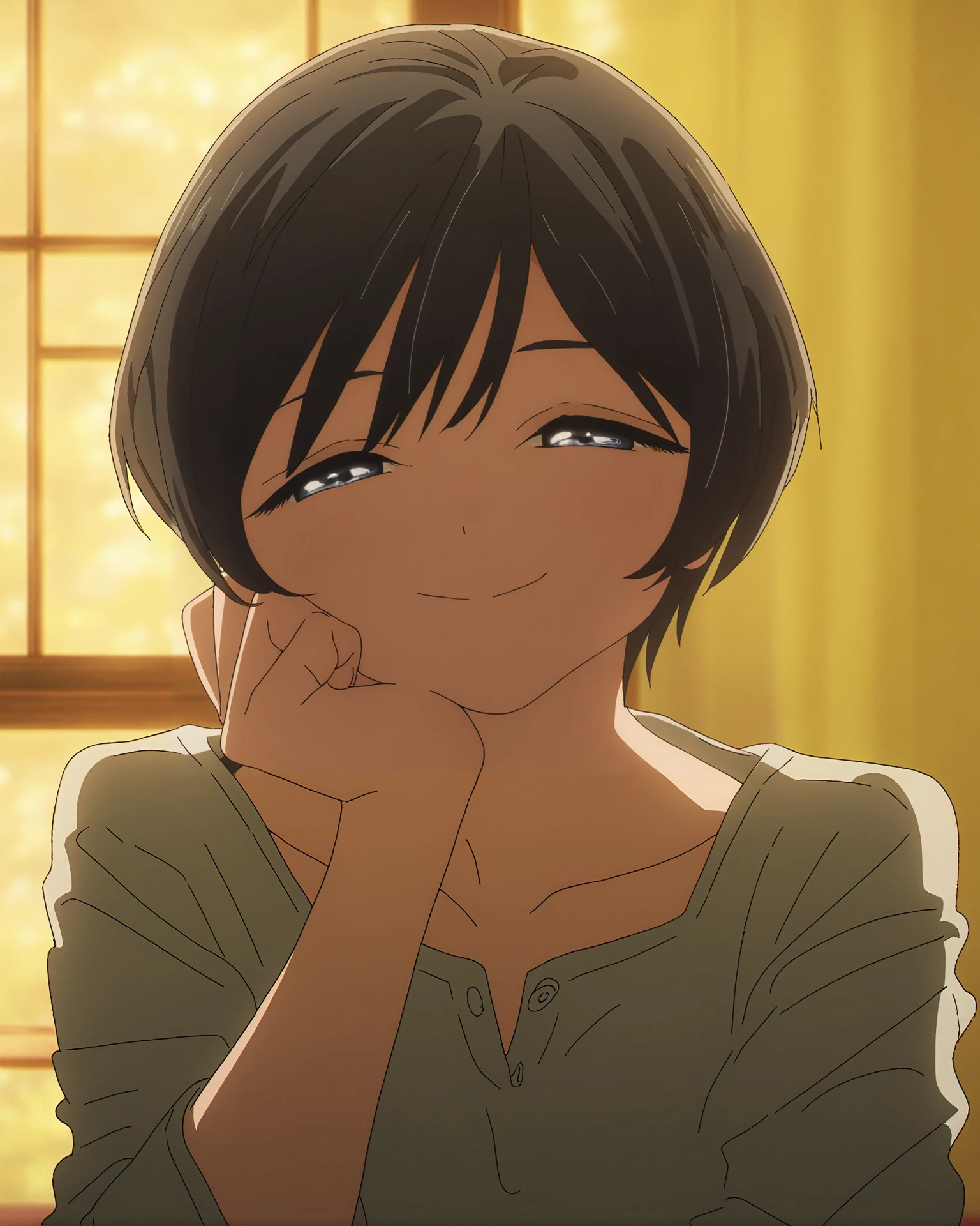 akebi-chan no serafuku （明日酱的水手服） anime screenshot style for WAI v1.0