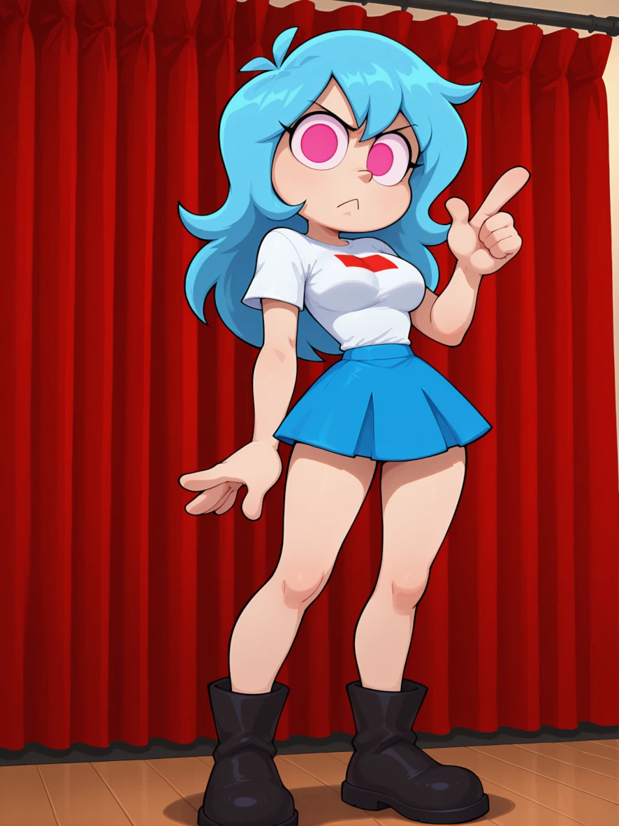 Skyblue, Friday Night Funkin' v1.0