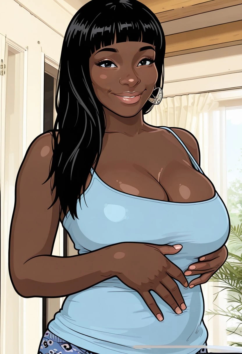Busty Columbian Woman V1
