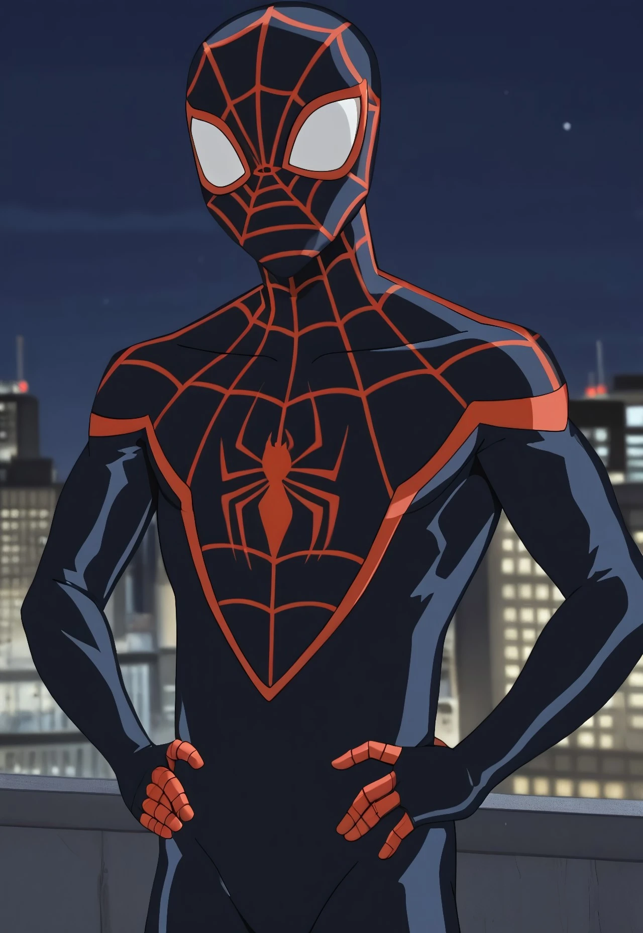 Spider-Man Miles Morales "2012" (Ultimate Spider-Man Serie) [Illustrious/Pony] Pony V2.0