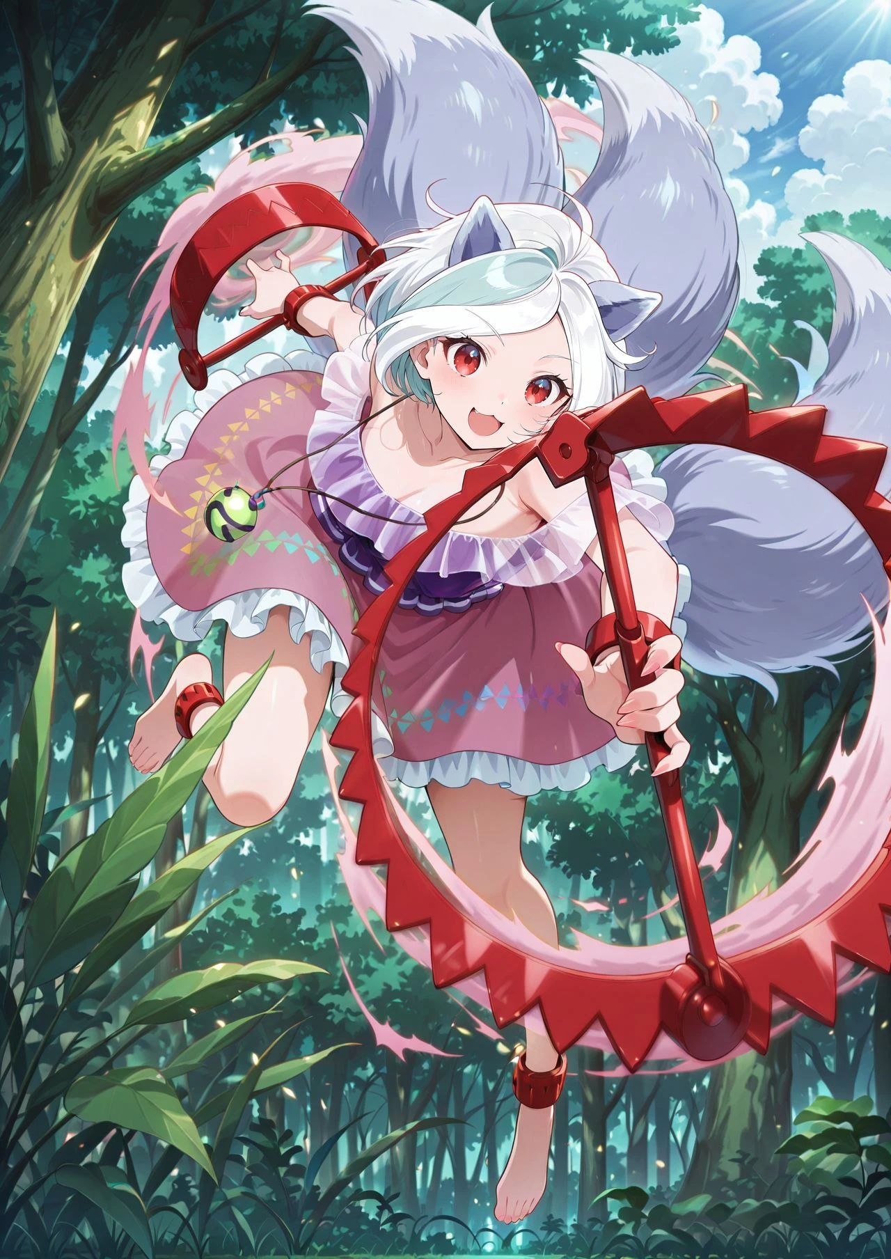 Enoko Mitsugashira (Touhou Project) - 三頭慧ノ子 (東方)