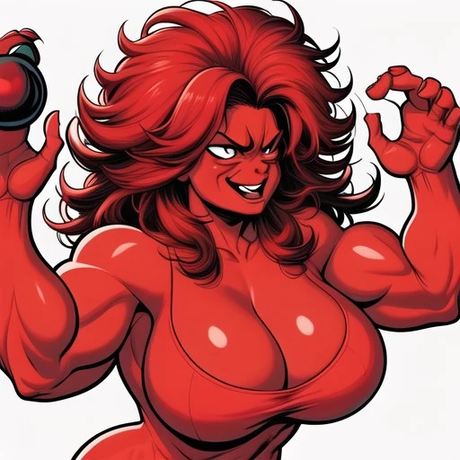 Red She-Hulk V3