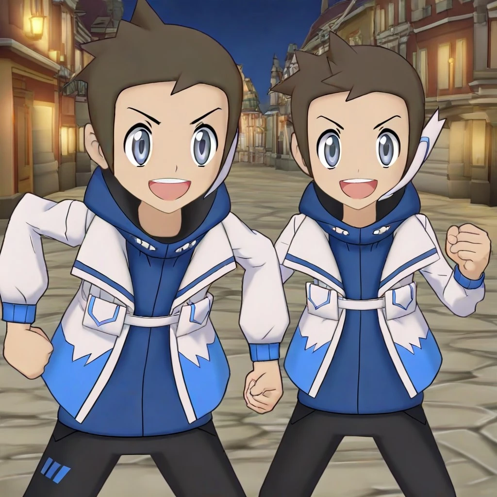 3D Brendan and Shelly - Pokemon Masters V1