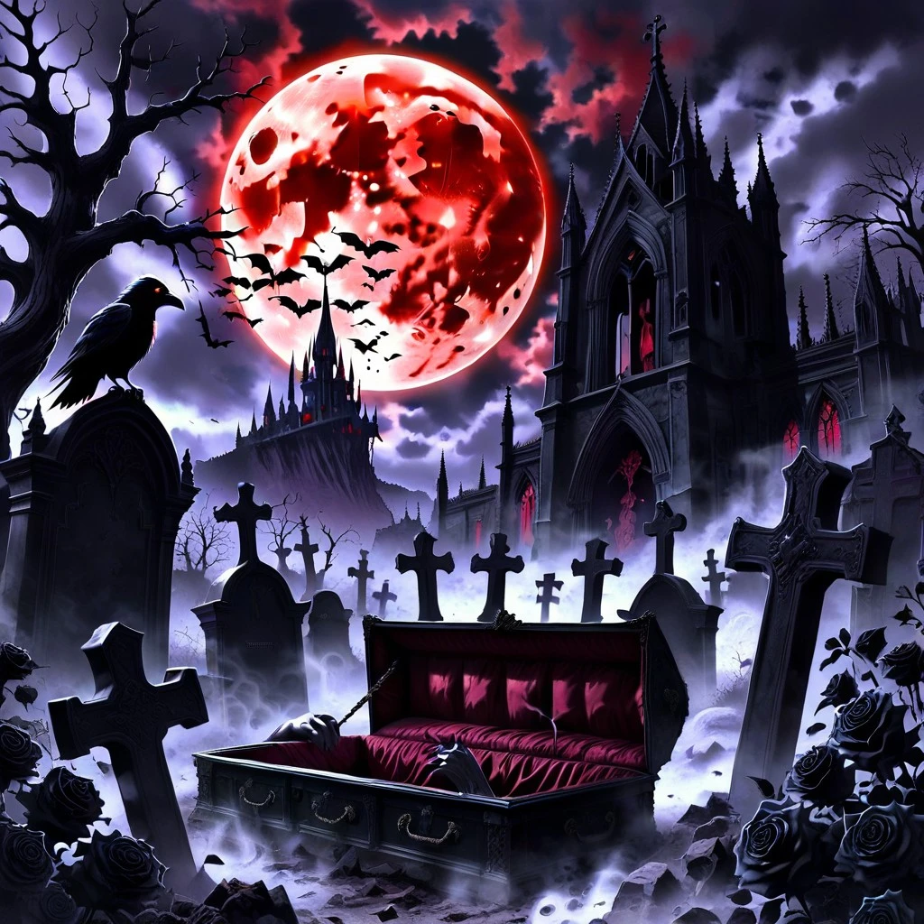 🌑🩸Crimson Necropolis🪦💀(Pony) V1