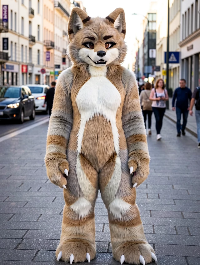 Furry Flux {Fursuit/furry mask} Concept