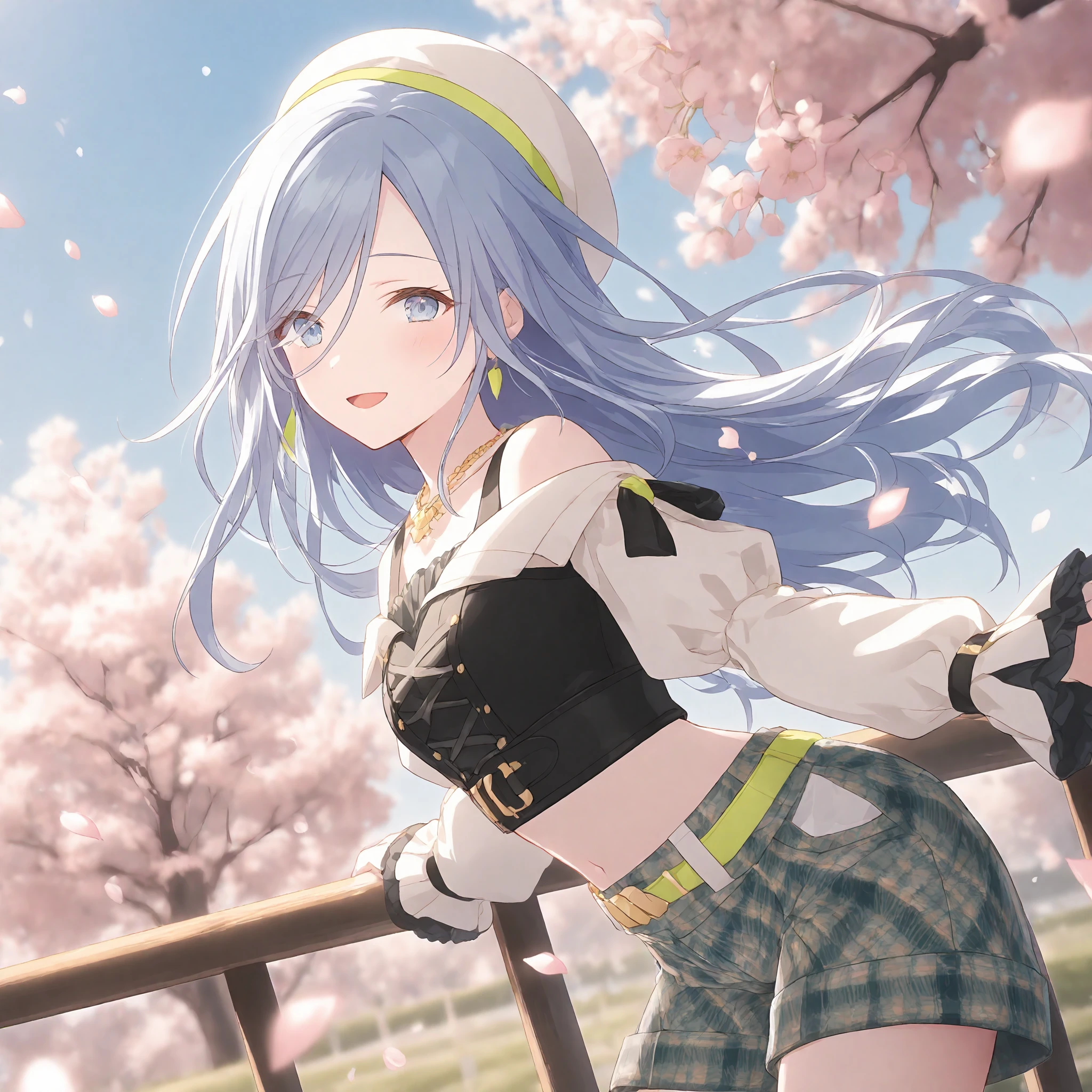 Innocent Plaid (Hinomori Shizuku) / Project SEKAI IllustriousXL