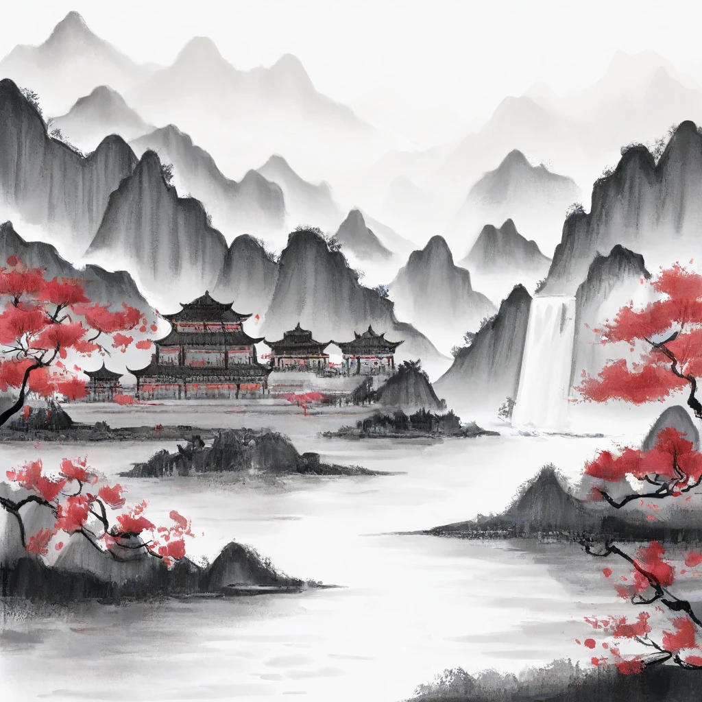 Chinese Traditional Landscape Style v1.0