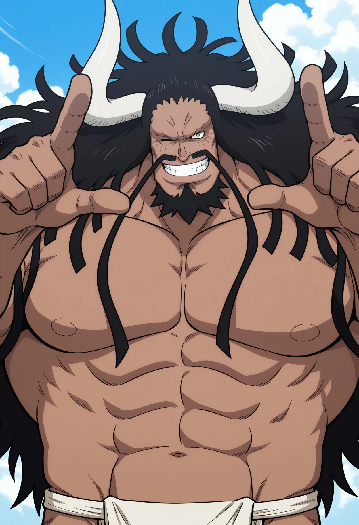 Kaido (not tattoos, scars, and outfit) - One Piece V1