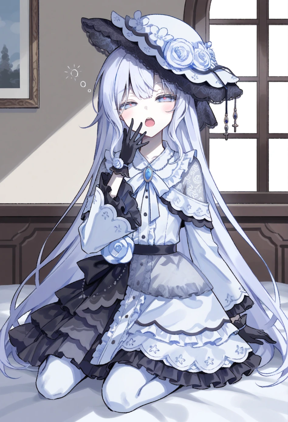 tsukishiro yuki（月代 ユキ/月代雪） | Mahou Shoujo no Majo Saiban (魔法少女ノ魔女裁判) | NoobAI noobv1.0