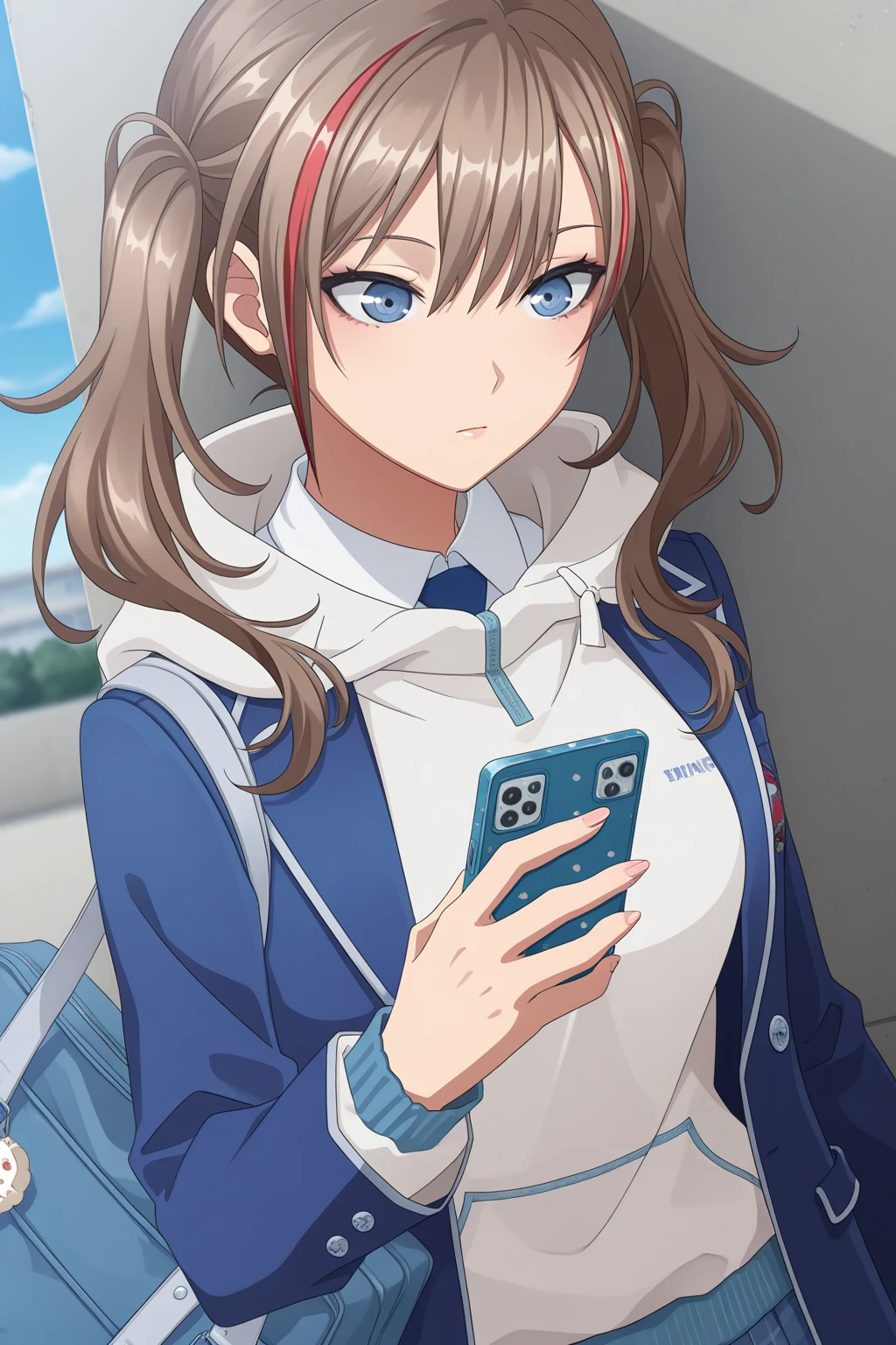 Kurusu Natsume 来栖夏芽 制服 / Nijisanji にじさんじ IL v1.0