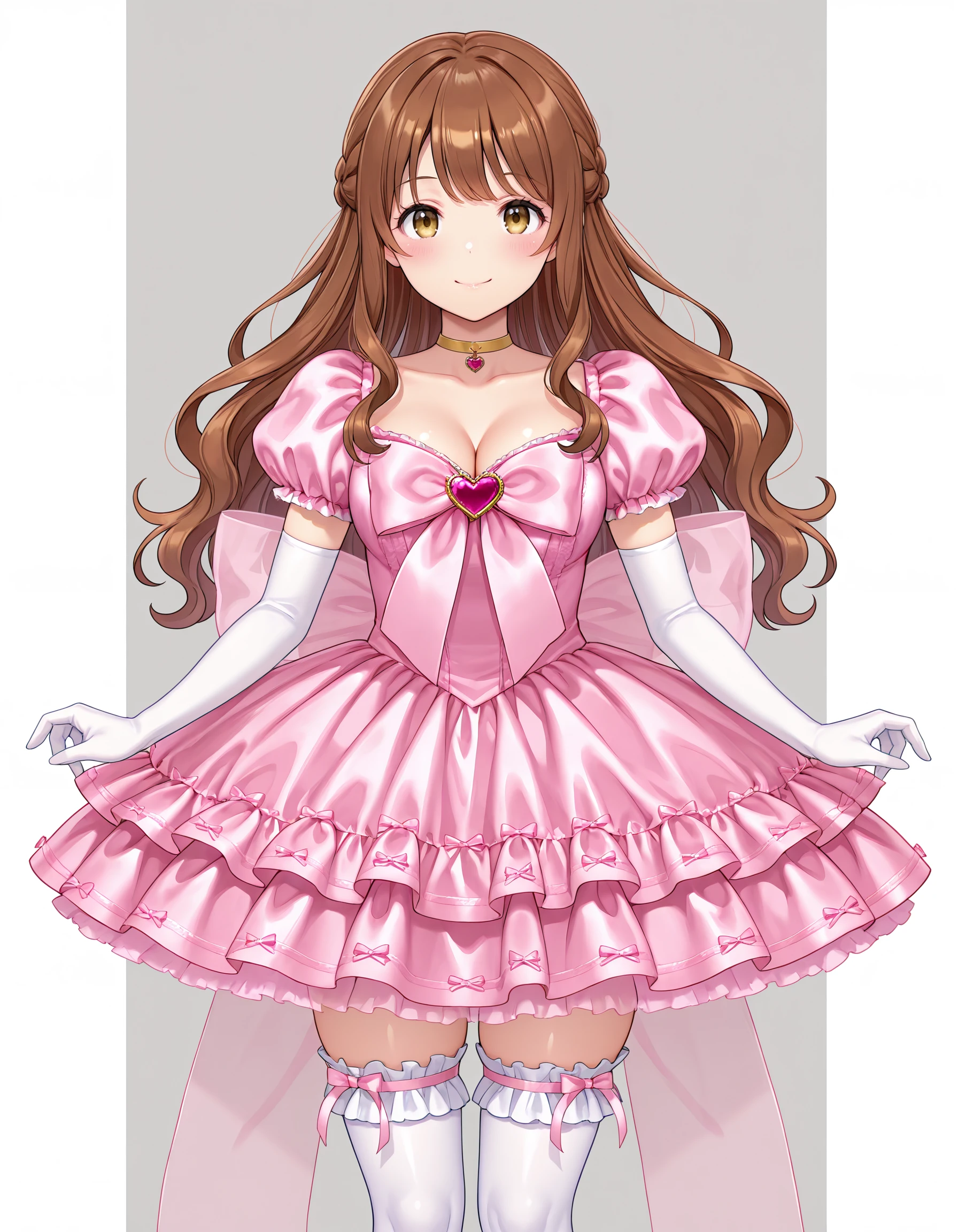 Classic Magical Girl Style Pink Dress / 魔法少女風のピンクドレス il-v1.0