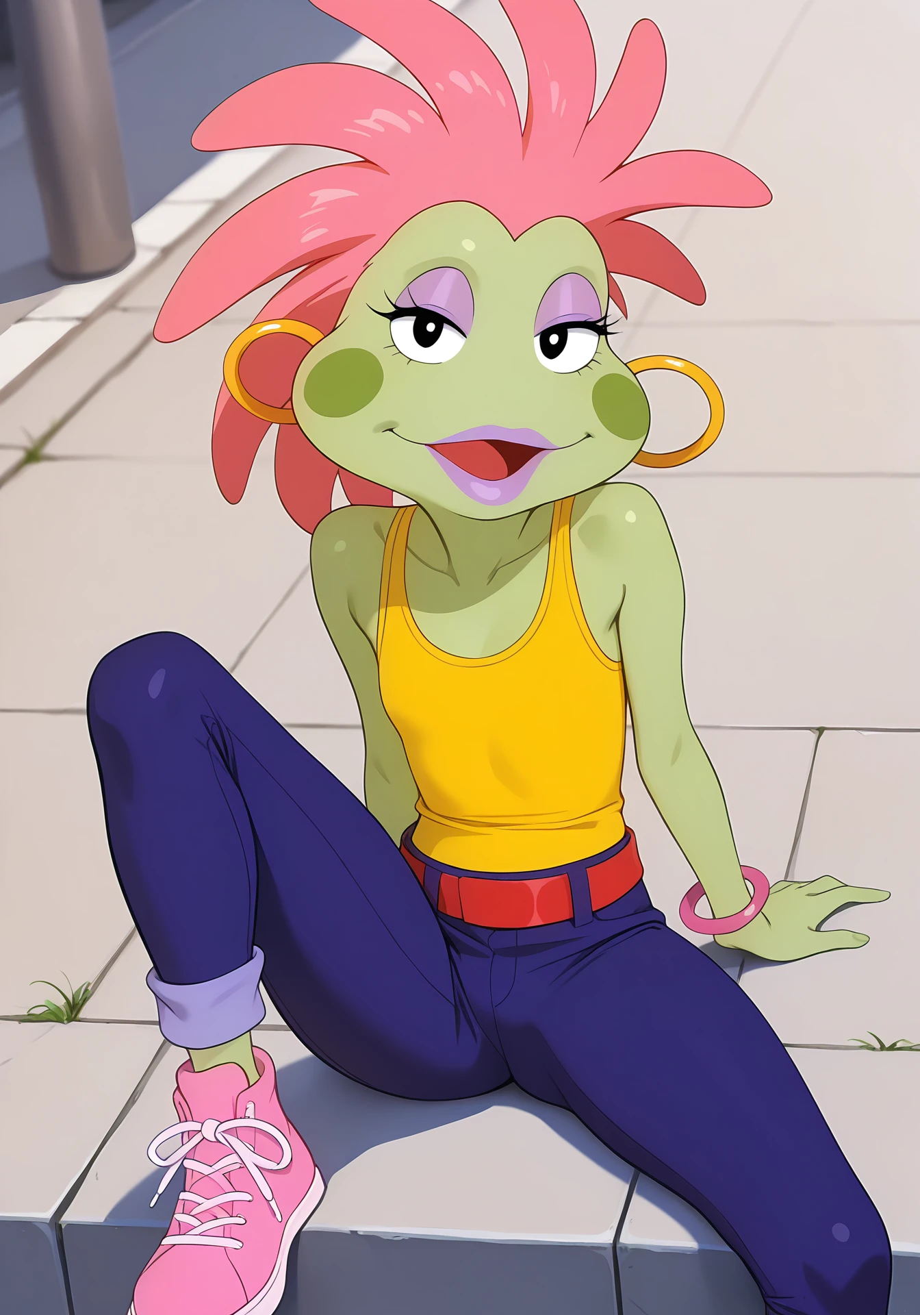 "Honey Love" Loretta - Street Frogs, The Comic Strip v1.0