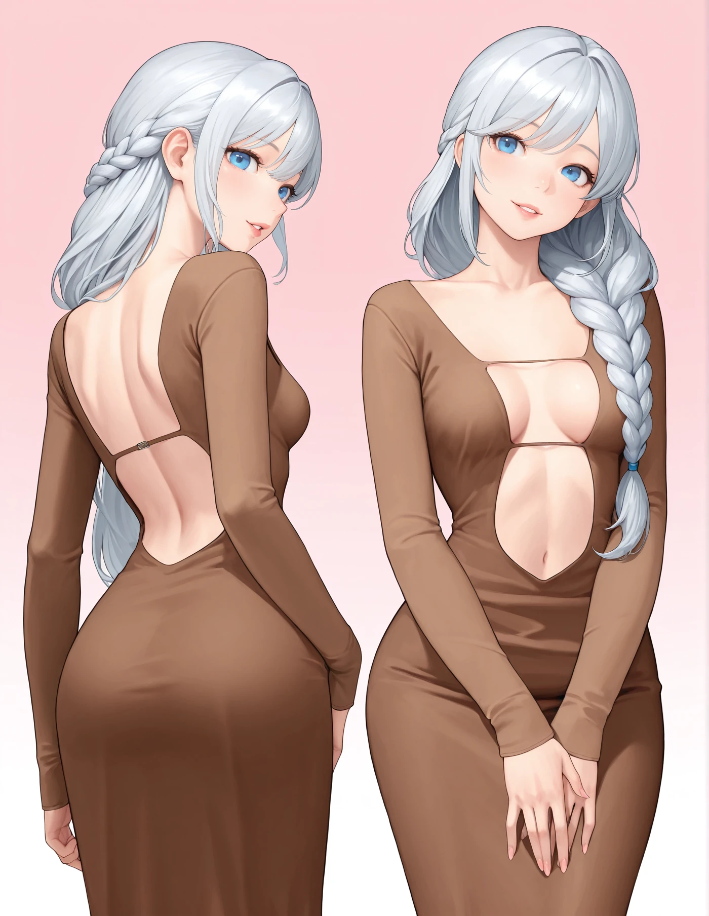 【COSTUME】Plunging Long Dress v1.0