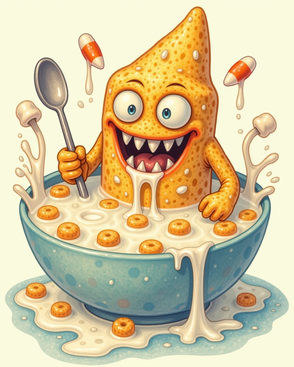 Cereal Horror — Style [F.1D/K9B/Chroma/Illu/Z-Image] v1.0 - Illustrious