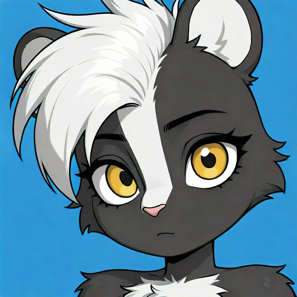 Misc Anthro Furries Skunk girl V1