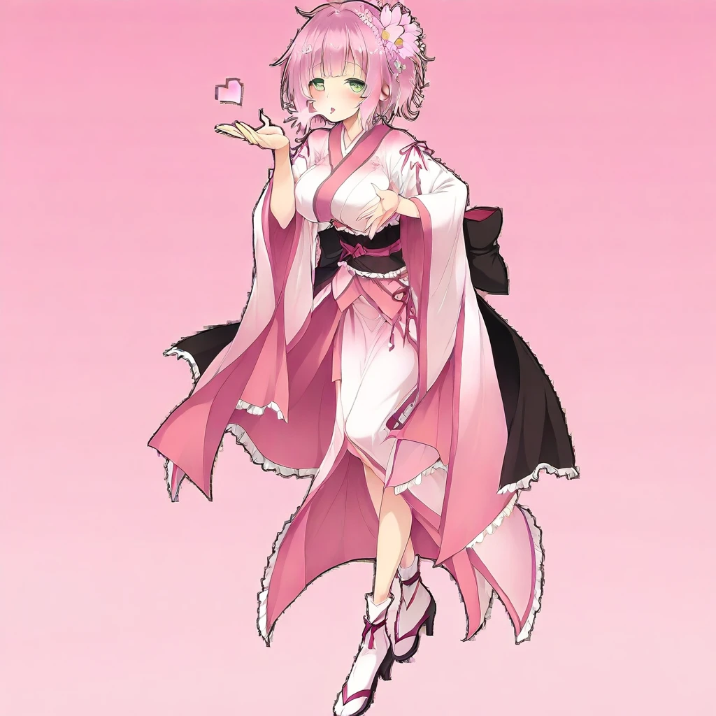 Garden Phlox/Oiransou, Lobelia/Roberia, & Seruria/Blushing Bride (Flower Knight Girl) V1