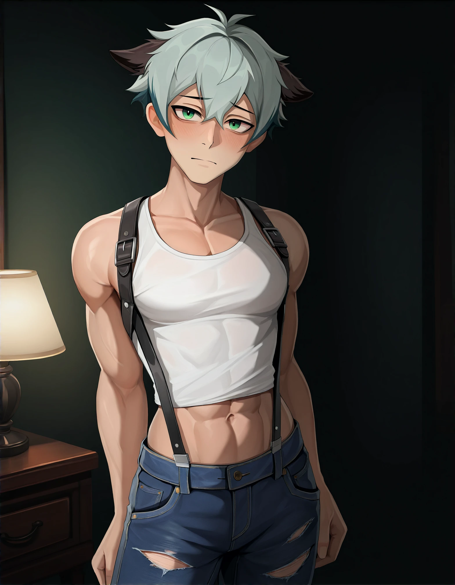 [伯爵奶茶SFISDIS (milk tea)] Dark-skinned Egyptian cat-eared dog-eared OOO ArtistCG Style Illustrious v1.0