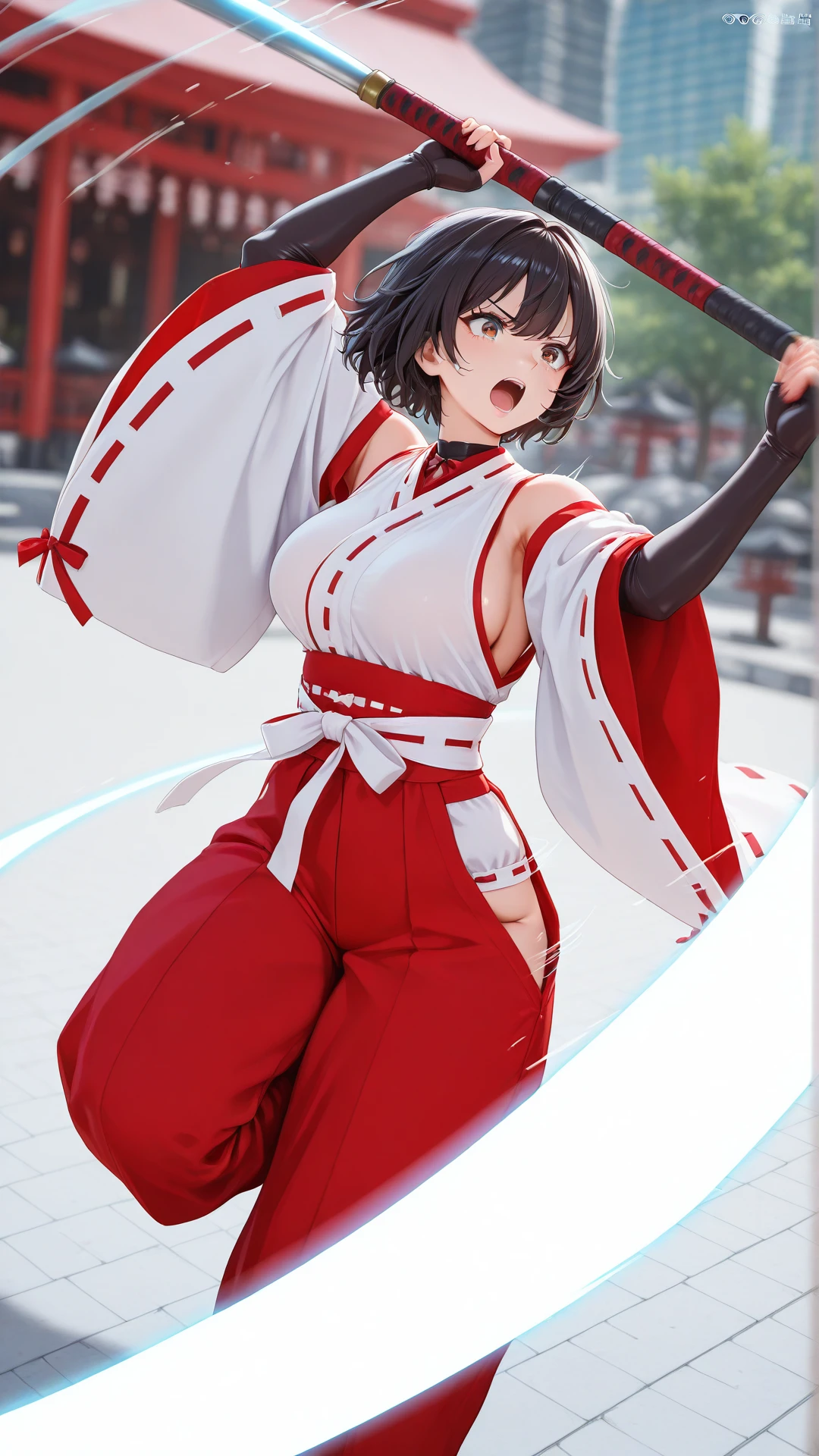 戦闘巫女 上藤桔梗 V1