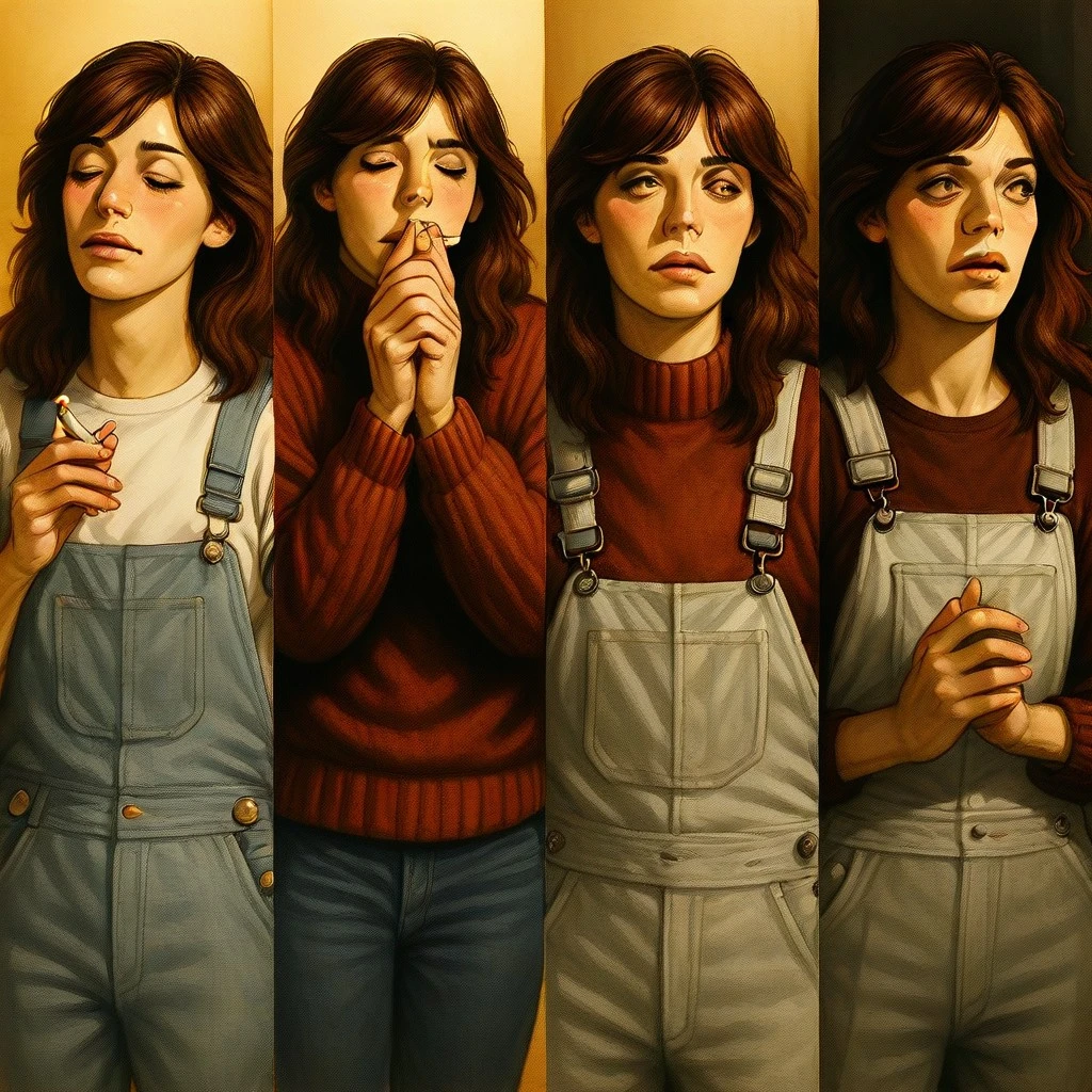 Retro Painterly Horror Style-  Londley Crest V1