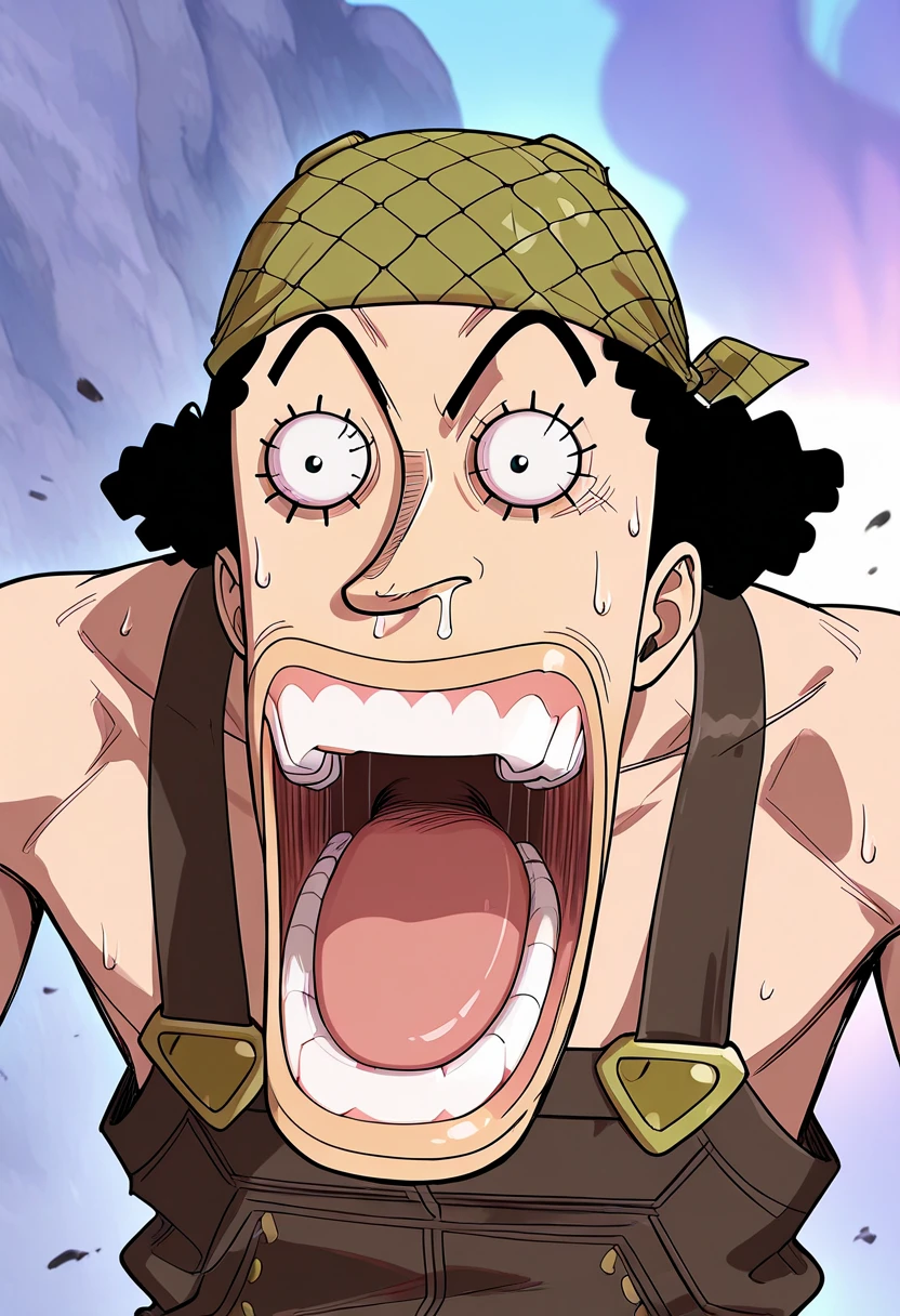 Enel Face Meme - Wide open mouth and bulging eyes (One Piece) v1.0