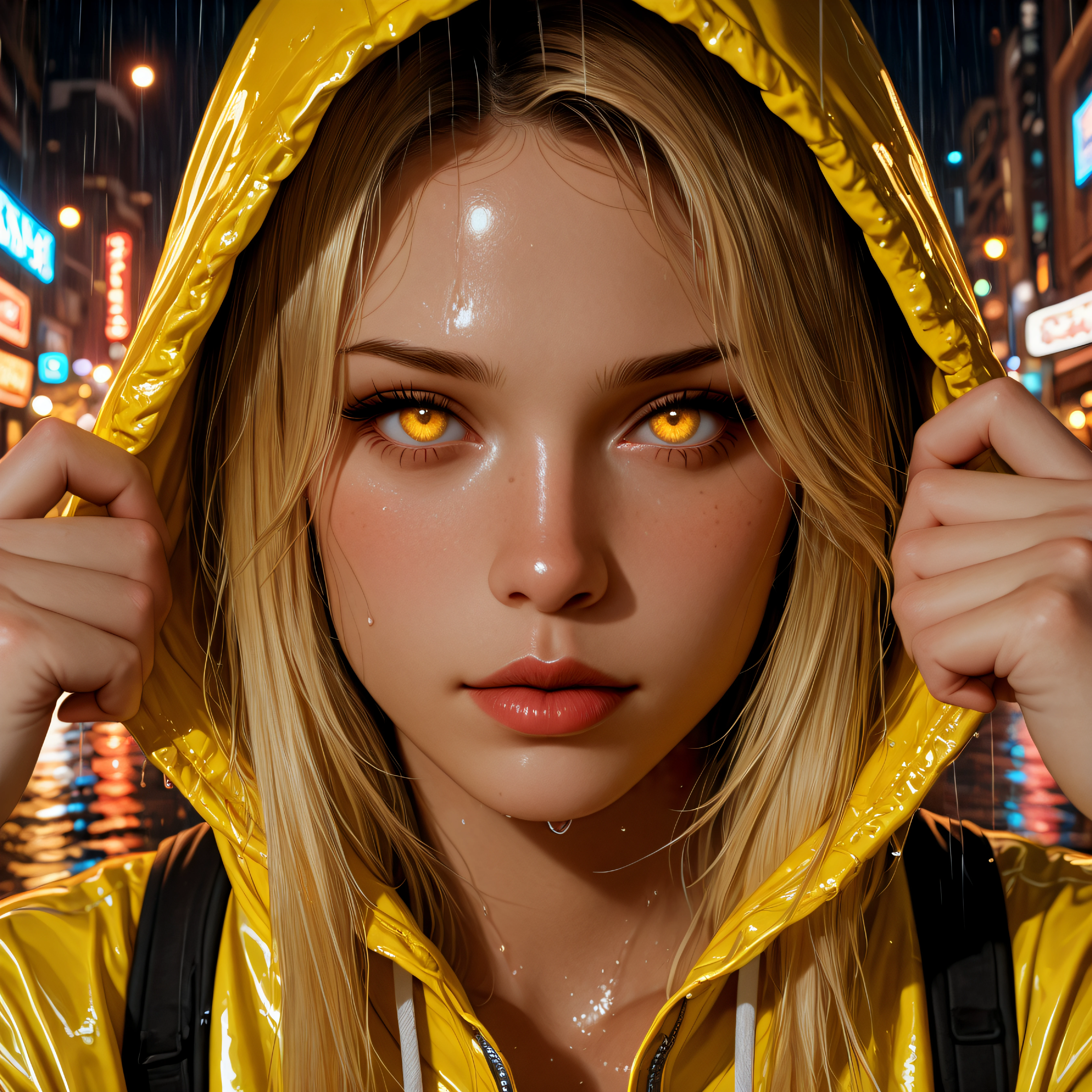 DZ.AI.ARTWORK Cyberpunk Swag Girl LoRA V1