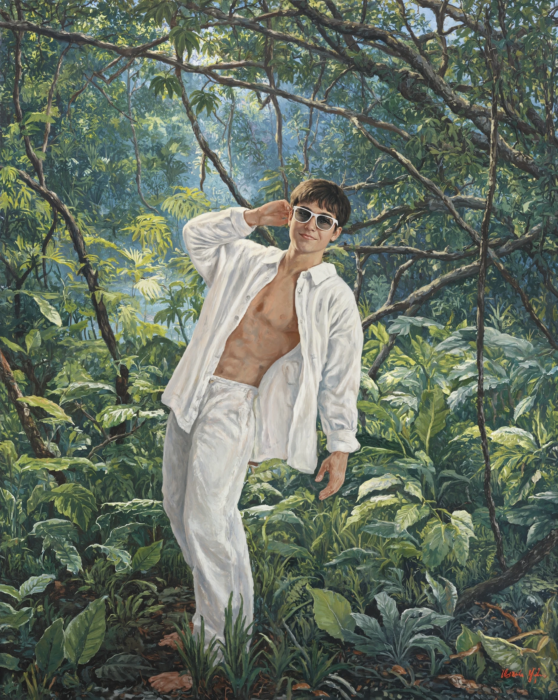 Henri Rousseau | Naïve Jungle & Flattened Composition v1.0