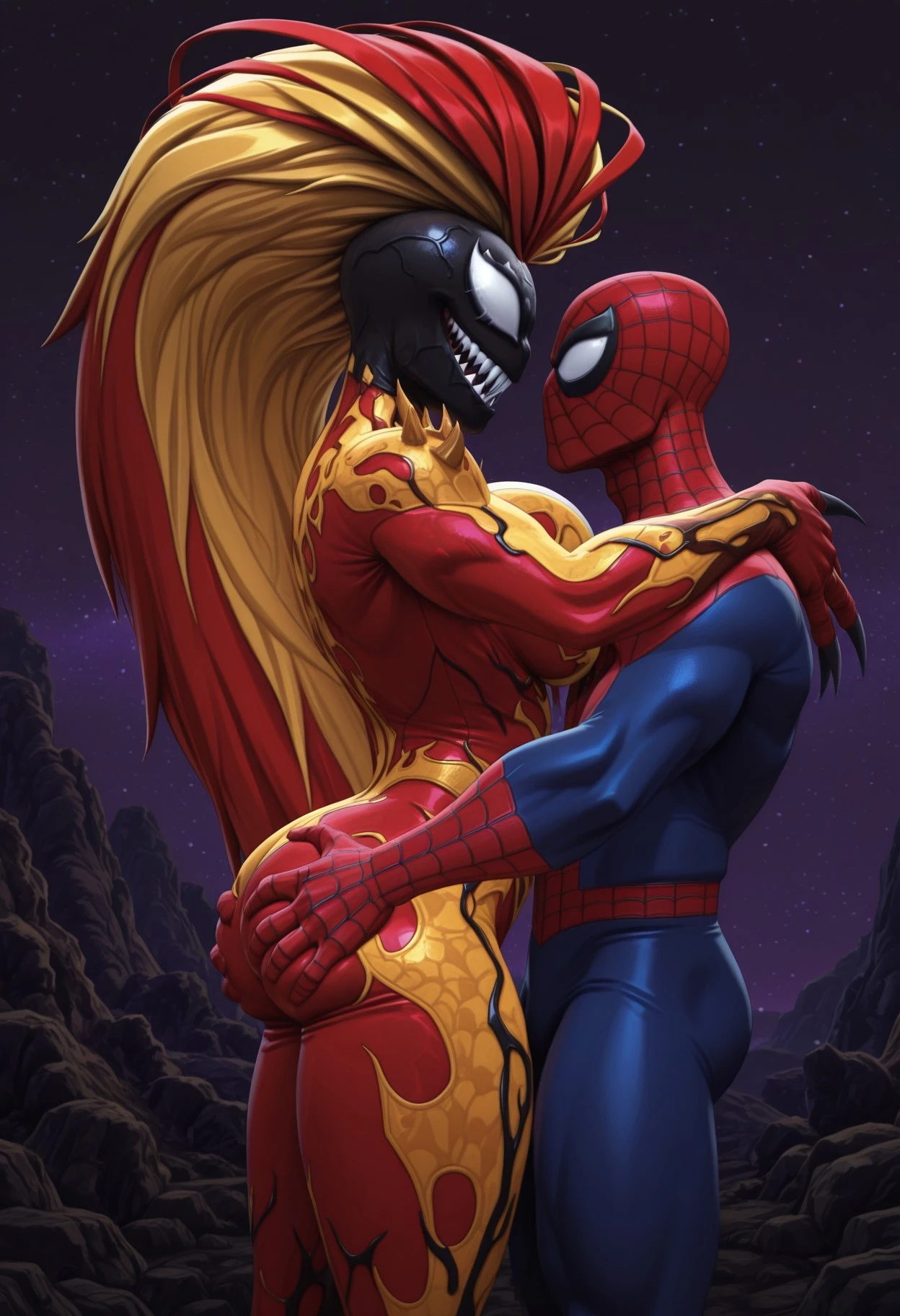 Scream / Spider-Man ( Contest Of Champions ) V1