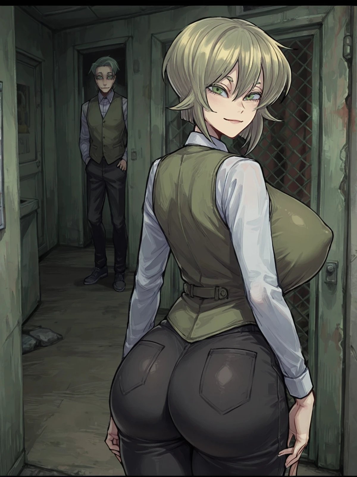 Inubouzaki Shioi(Nikubami Honegishimi)/犬吠埼しおい(ニクバミホネギシミ)/illustrious v1.0 ep1 sharp line