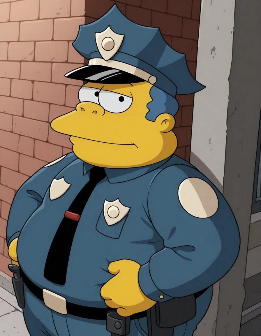 Clancy Wiggum (Chief Wiggum) - The Simpsons | Illustrious Illustrious-v1.0