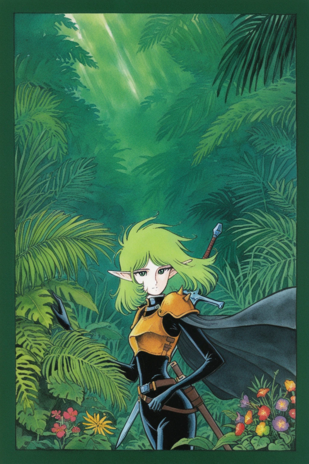 Leiji Matsumoto (松本零士): Vintage Manga & Pin-Ups Style V1