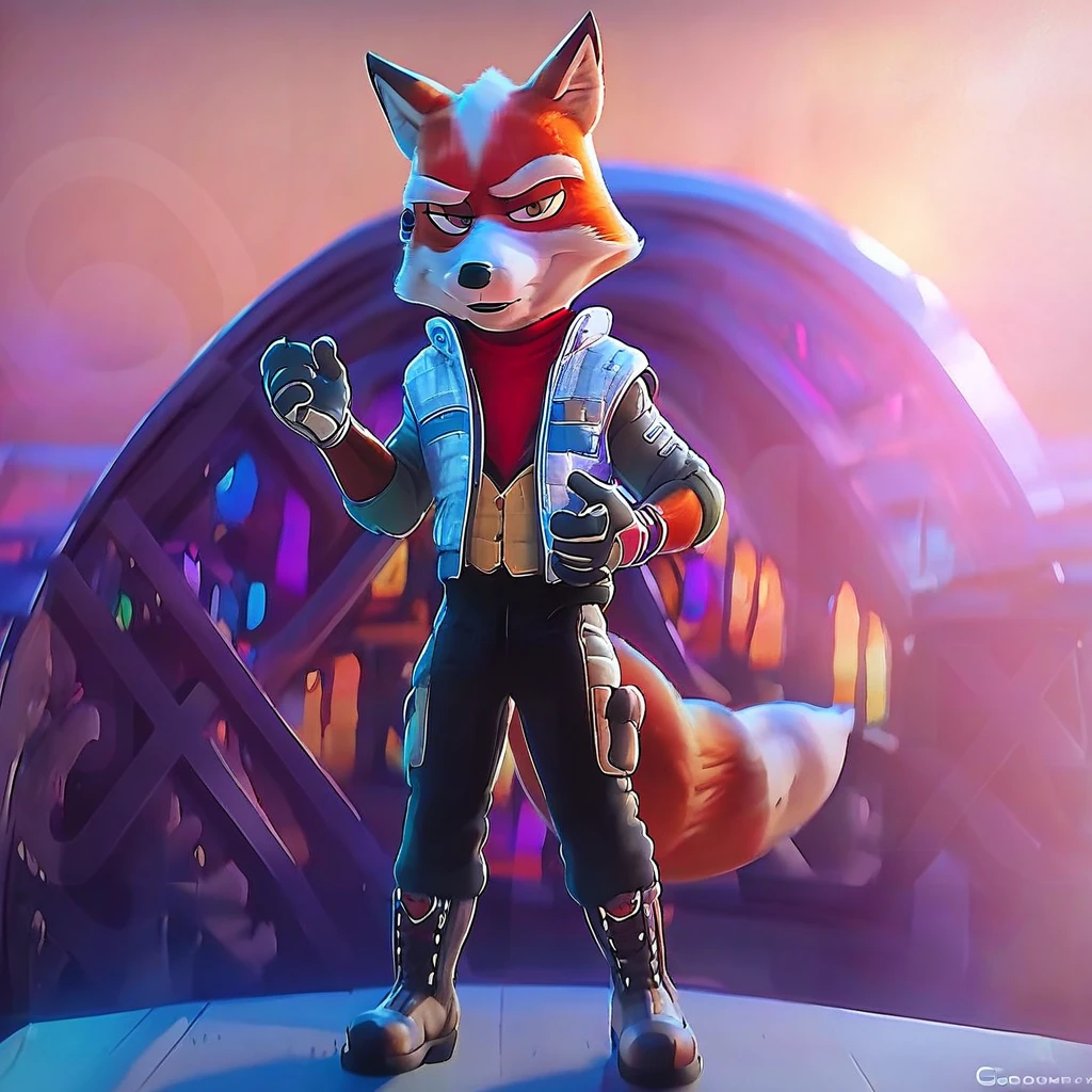 Star Fox from The Super Mario Galaxy Movie V1
