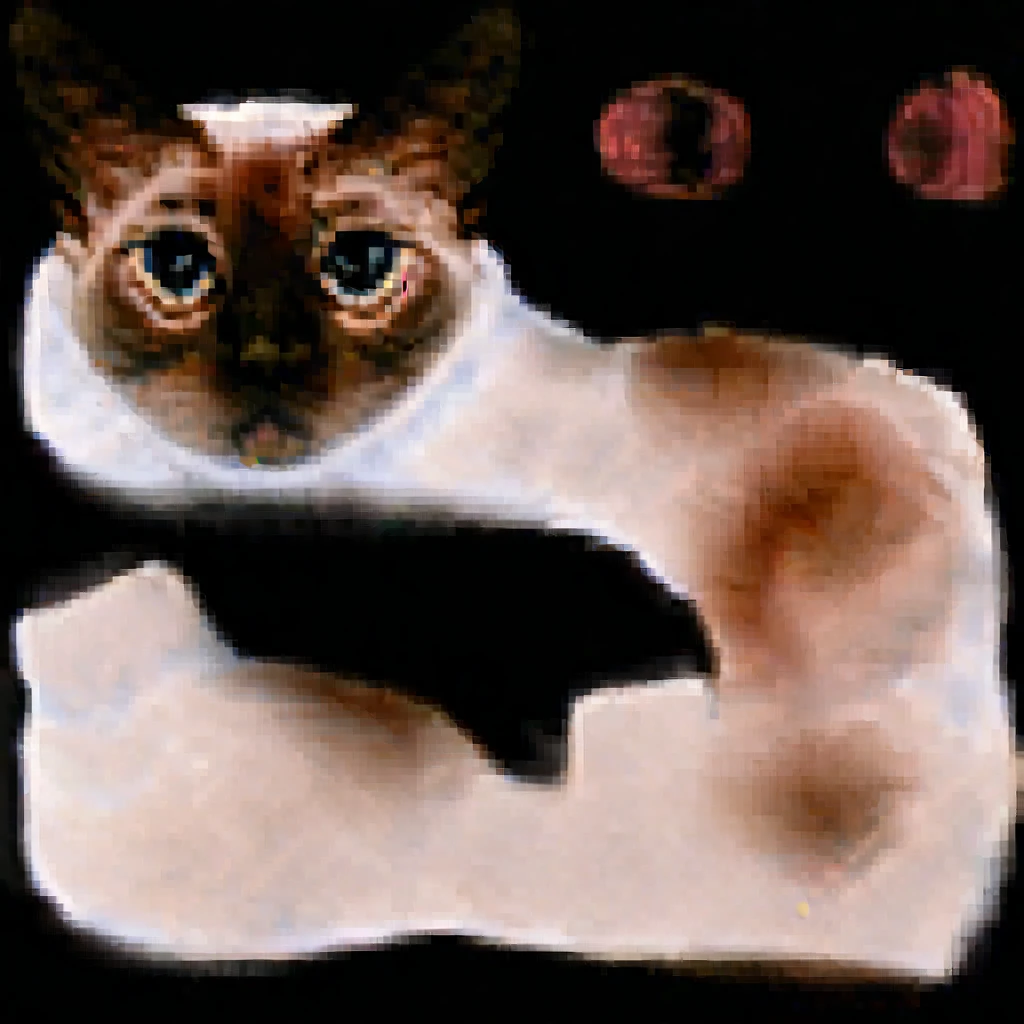 2000s Retro Creatures 3D Texture Atlas Illustrious V1