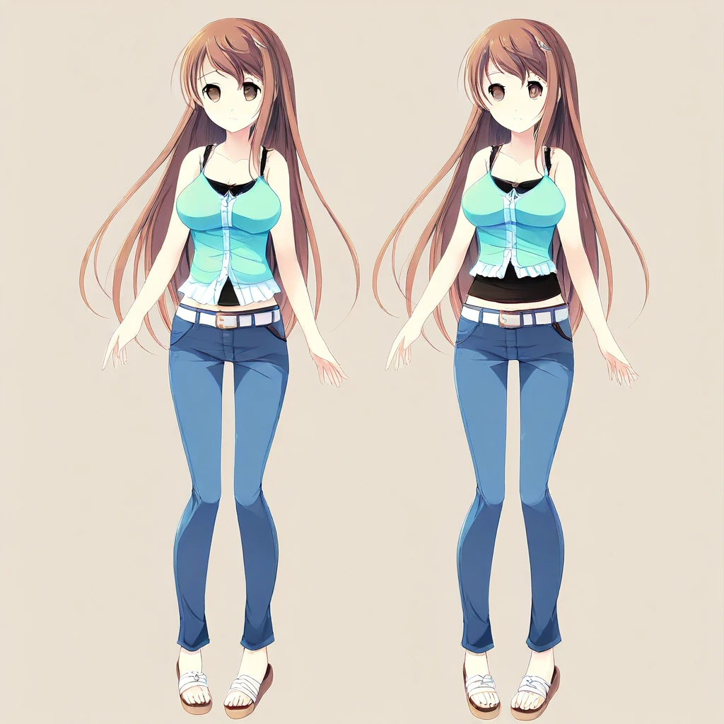 Mochizuki Amane / 望月 天音 (from Kono Oozora ni, Tsubasa o Hirogete / If My Heart Had Wings) V1