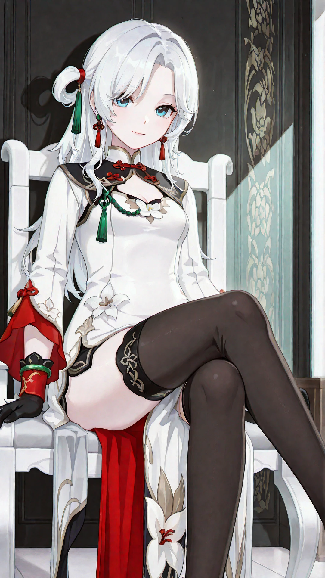 Genshin Impact Miliastra Wonderland Divine Providence | 千星奇域-神谟远算（旗袍） v1.0