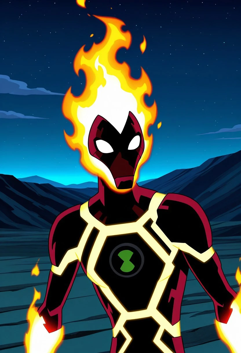 Heatblast - Ben 10 Alien Force V1