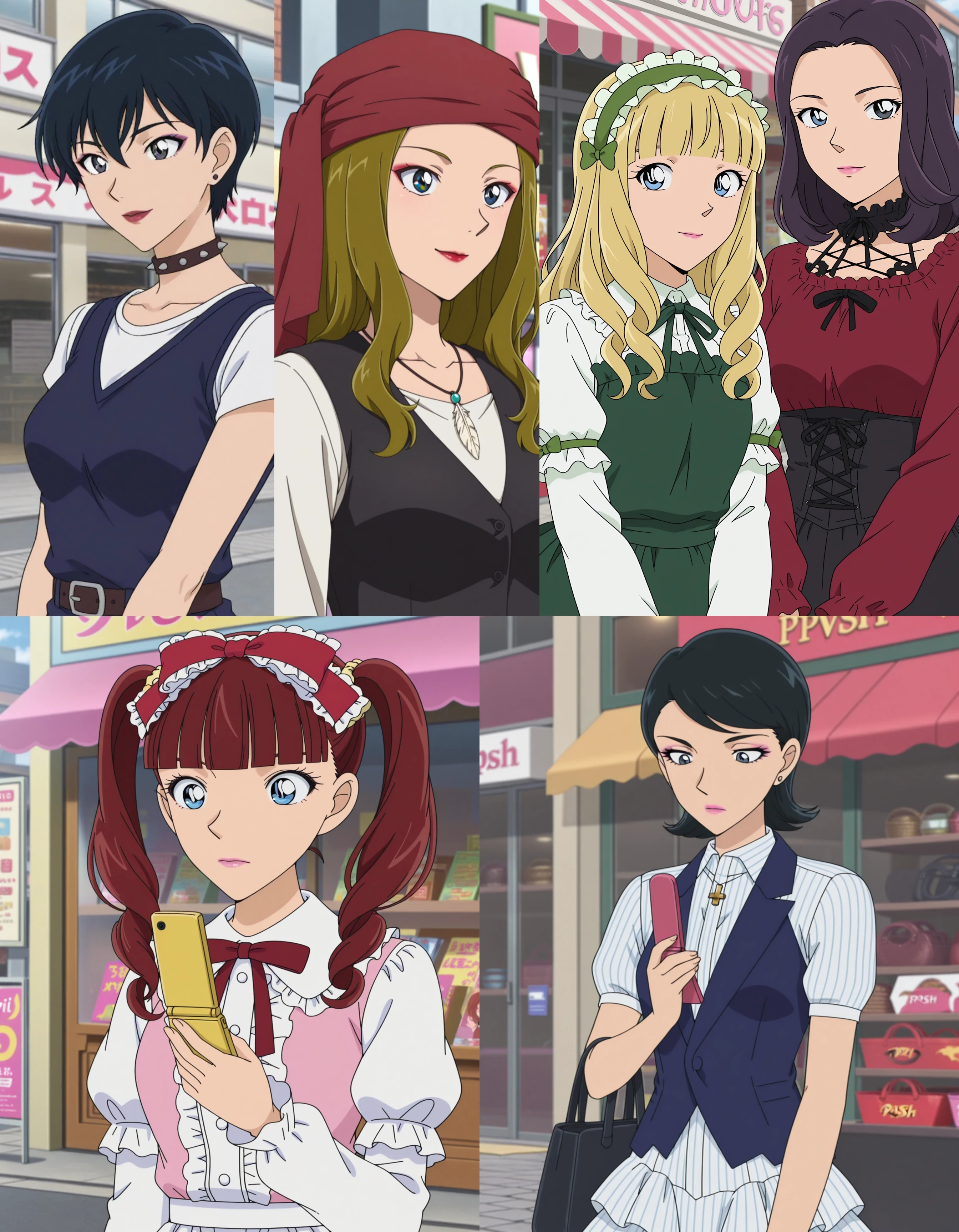 名探偵コナン モブキャラクター達 D / Detective Conan Episode575&576 Mob characters D - Illustrious Woman A v1