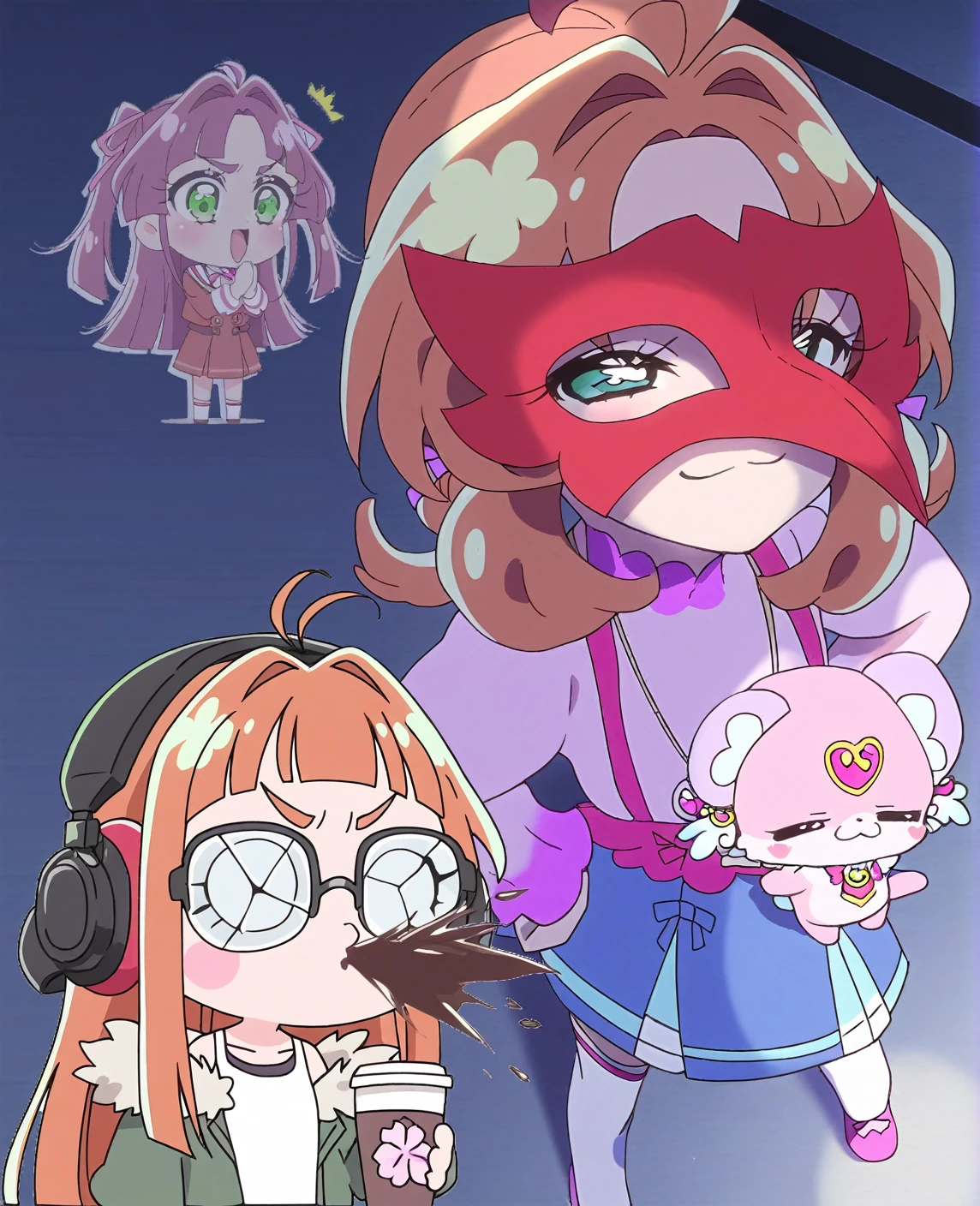 Star Detective Precure! Anime Style + Characters (名探偵プリキュア！/名侦探光之美少女) v1.0