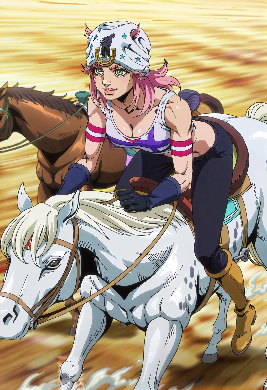 Jojo's Bizarre Adventure Steel Ball Run Style Steel Ball Run Style
