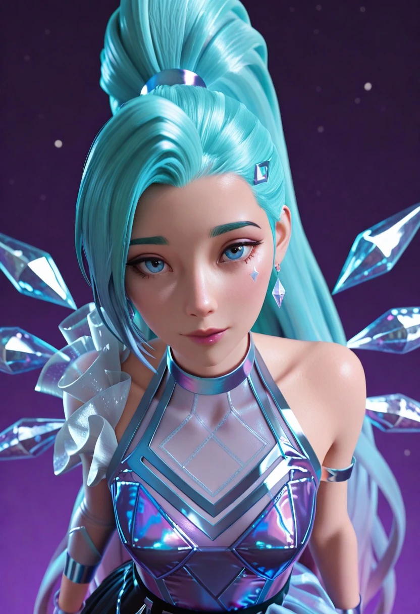 SERAPHINE KDA MORE OUTFIT | LEAGUE OF LEGENDS (IL) Illustrious v1.0 - A