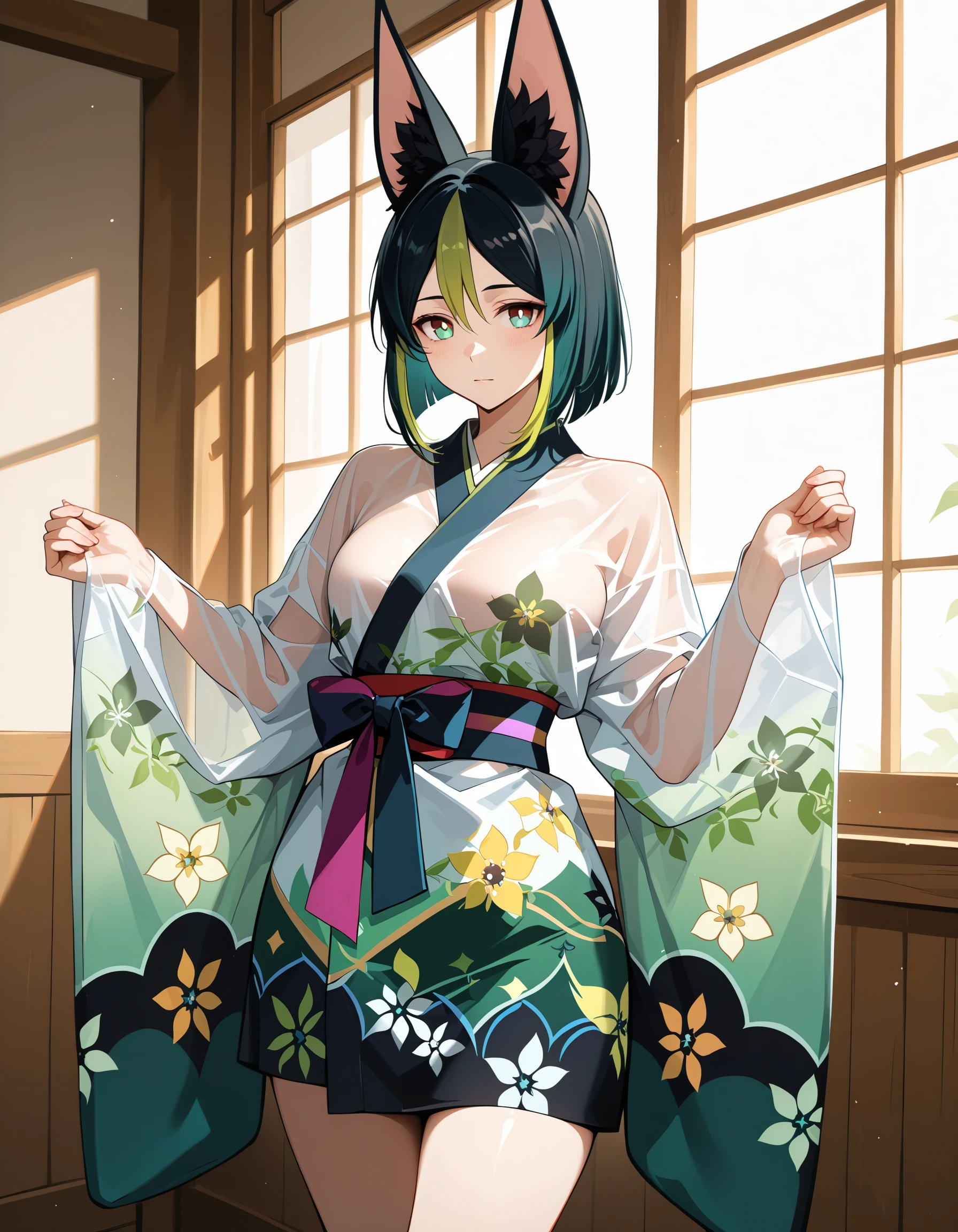 Sheer Kimono Ill V2