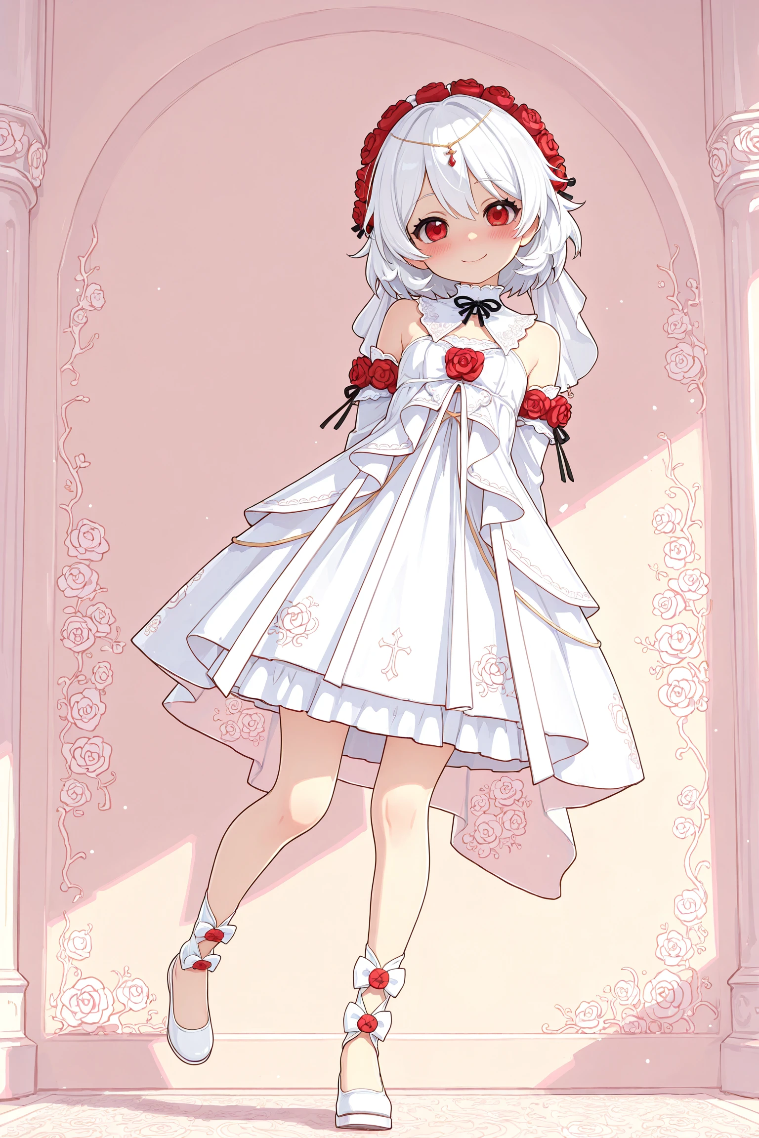 rosy bridesmaid illustrious