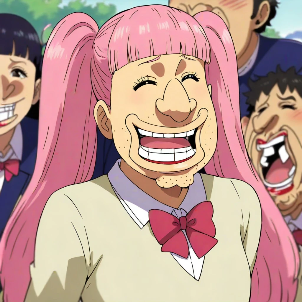 Pink Hair Okama (One Piece) V1
