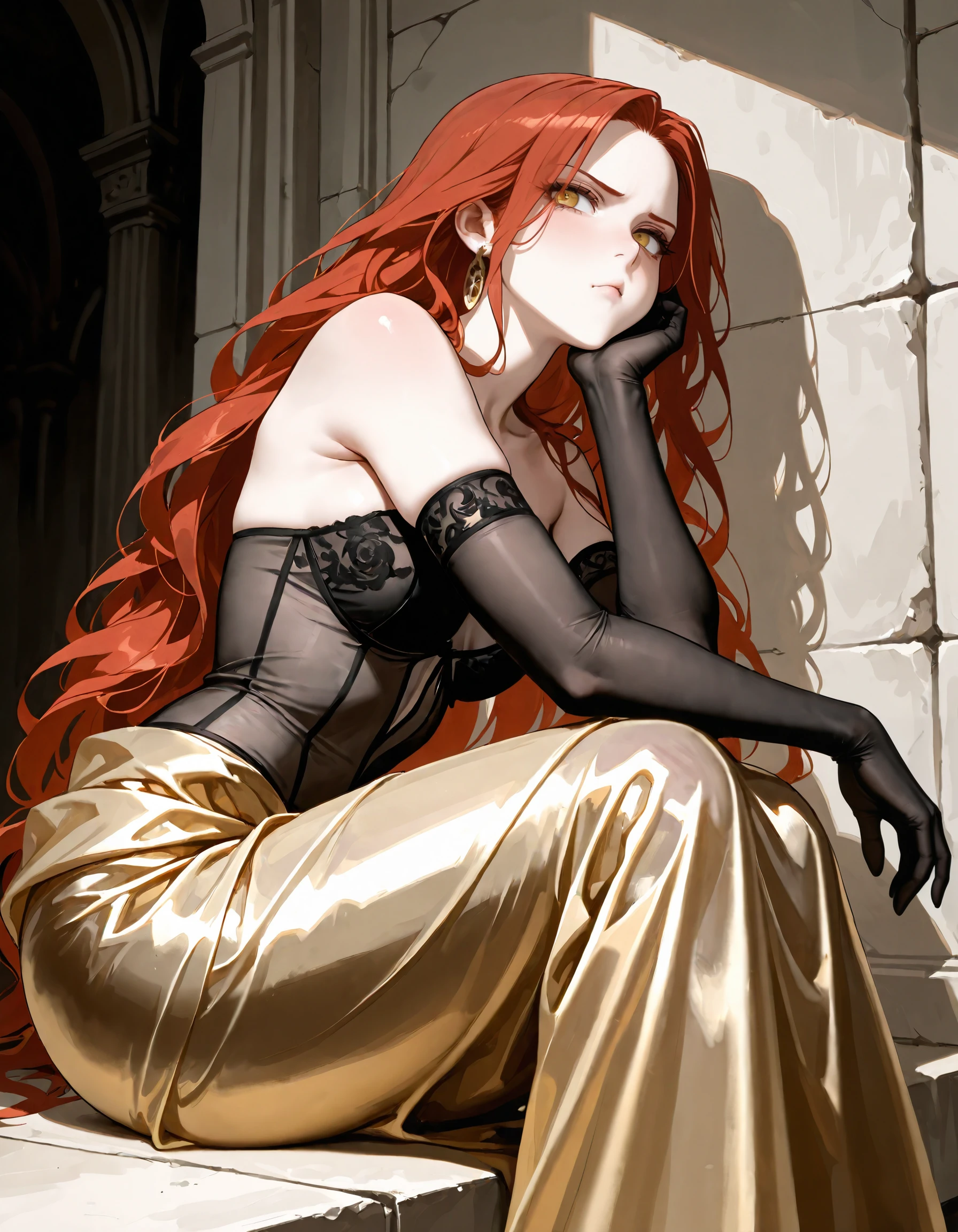 Sheer & Satin Gown_rel_260420
