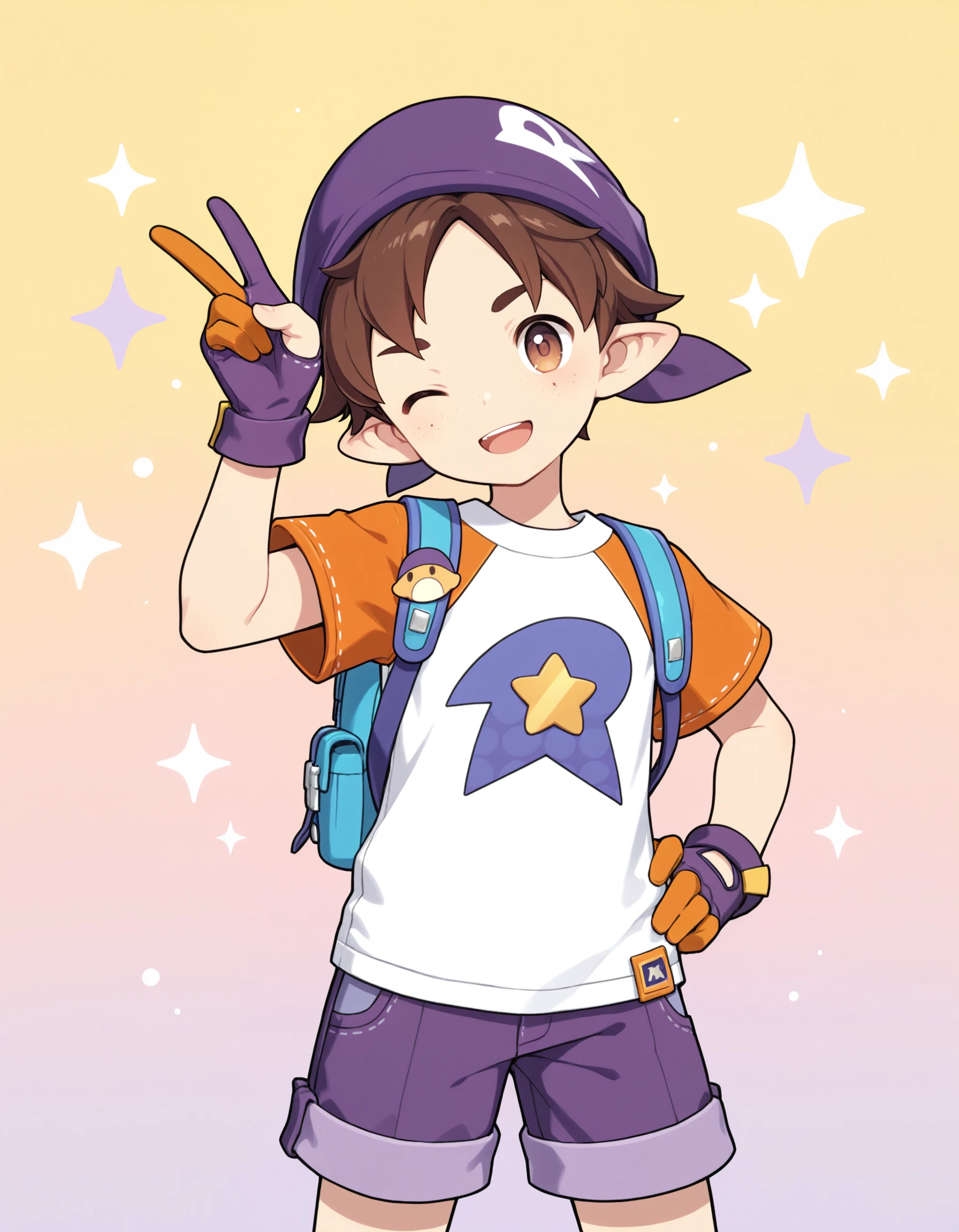 Official Protagonist(M)_公式男主 | Roco Kingdom: World_洛克王国：世界 NOOB