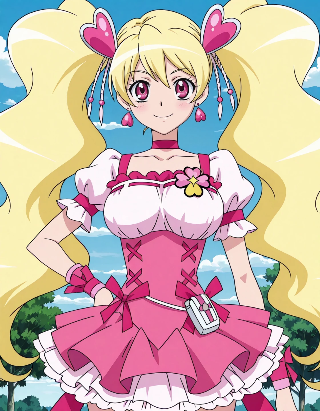 Cure Peach (Fresh Precure!) / キュアピーチ (フレッシュプリキュア！) for IL