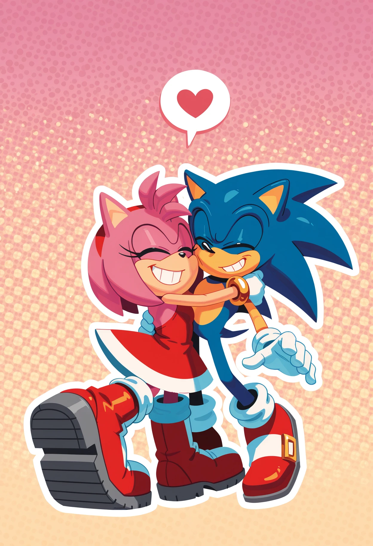Sonic the Hedgehog - IDW RI Cover Style | Nathalie Fourdraine v1.0