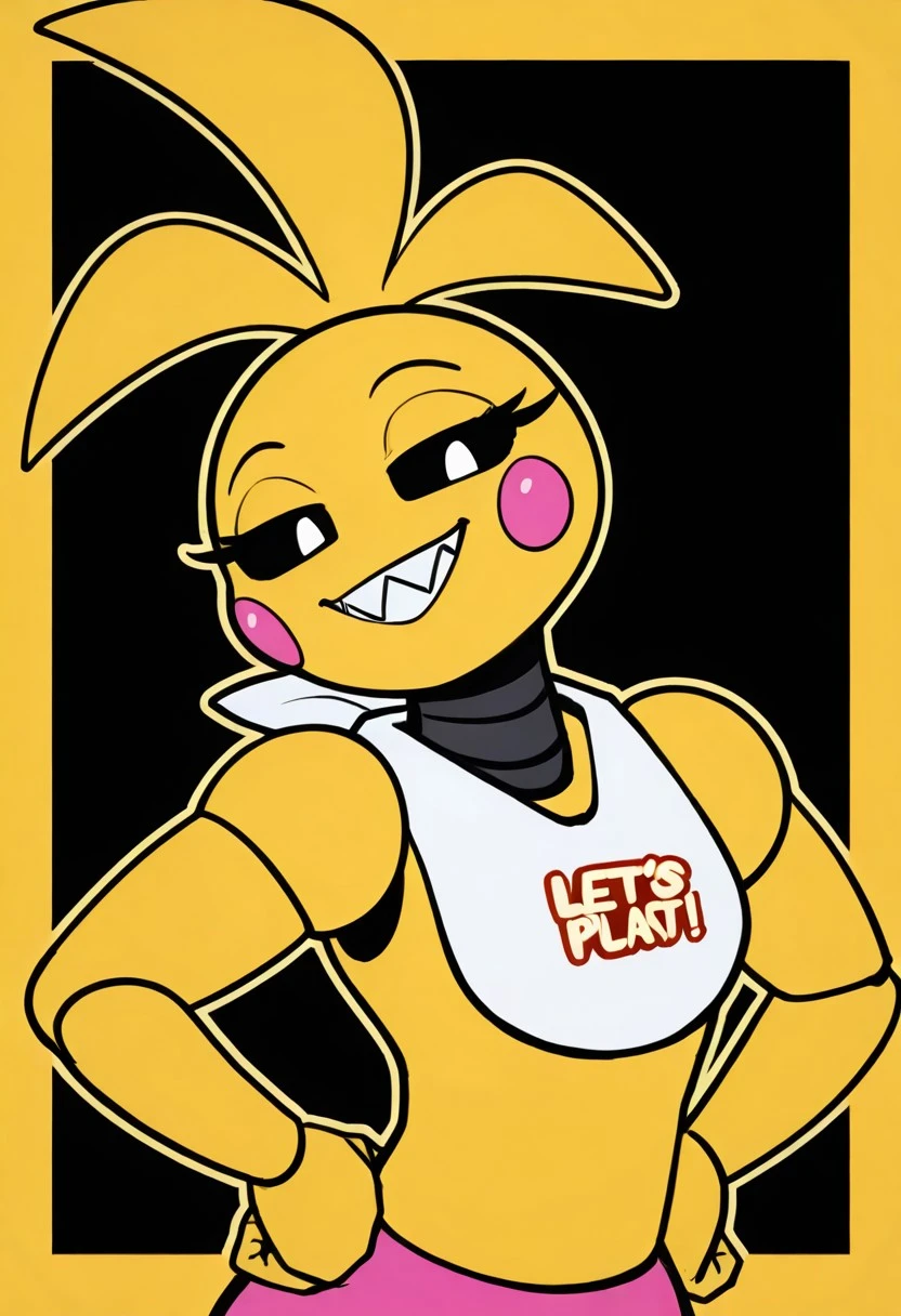 RakoonGrey Toy Chica -- FNAF / Five Nights at Freddy's Illust