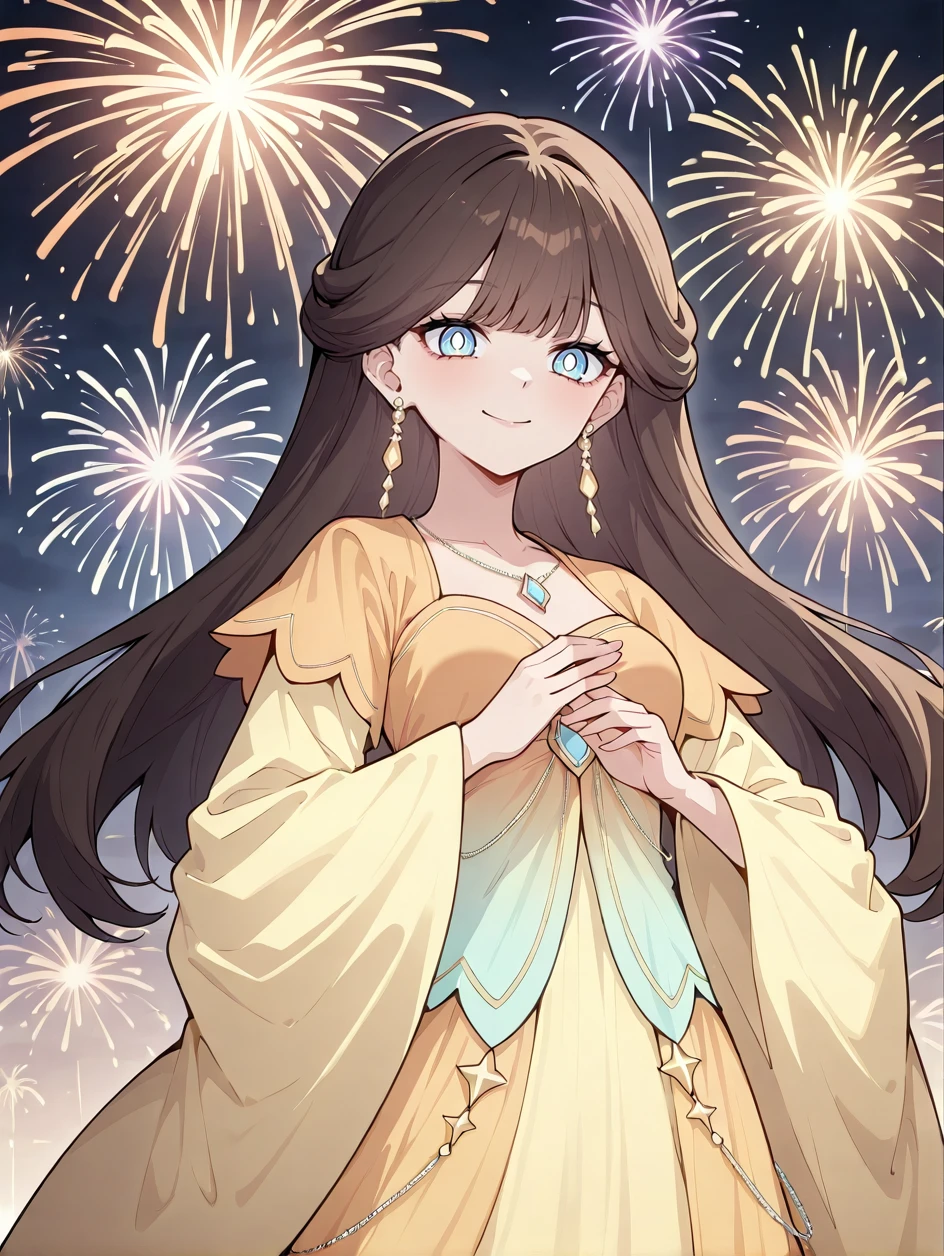 jiang yao's test npcs from The Cursed Wardrobe and the Ghost I Inherited yellow dress